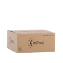 B6 Pudełko klapowe, logo InPost