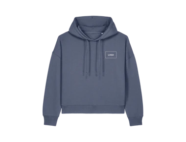 Sweats à capuche femme en coton biologique personnalisé