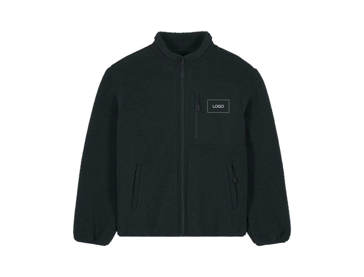 Individueller Unisex Sherpa-Fleece 1