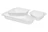 3-geteilte Lunchbox 227×178×30 mm PP 1