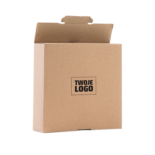 A1 Pudełko klapowe 20×20×5cm z logo