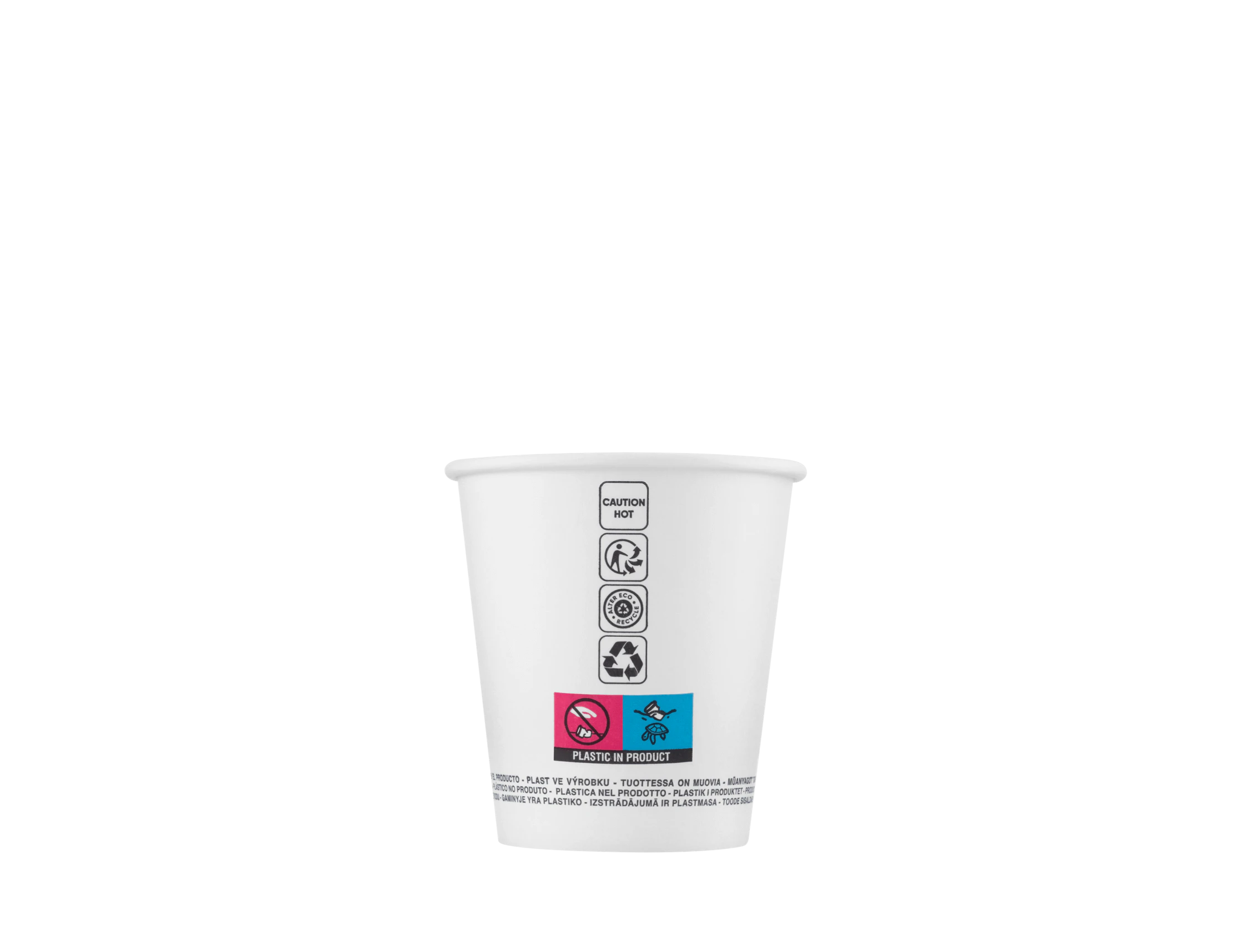 Plain Paper Coffee Cup