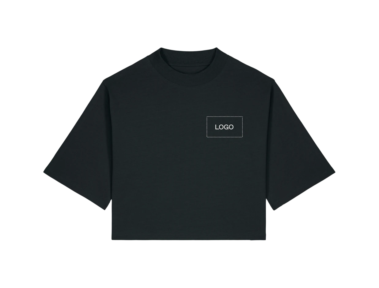 Custom Women Heavyweight Recycled Cotton T-Shirt 1