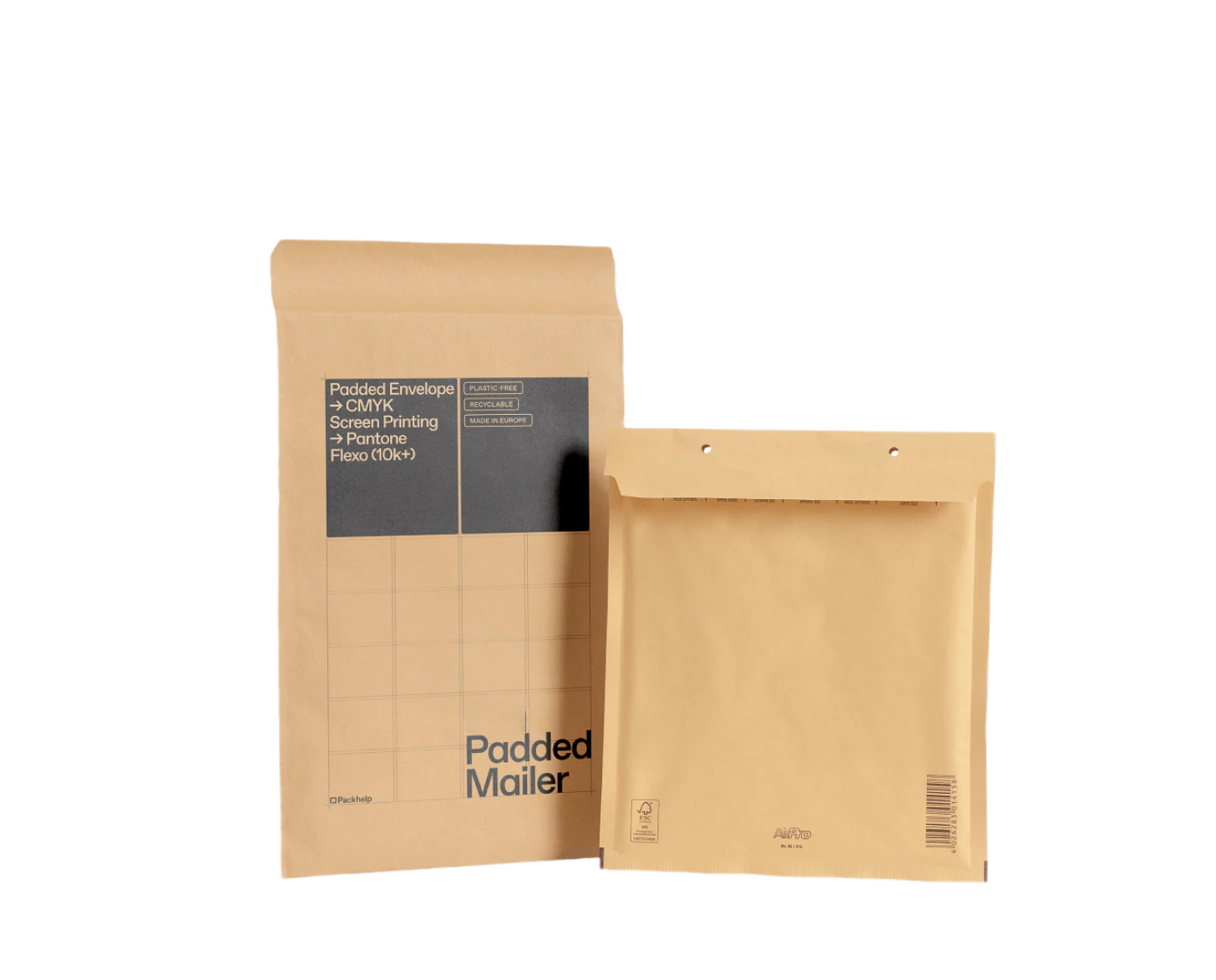 Bedruckte Luftpolstertasche