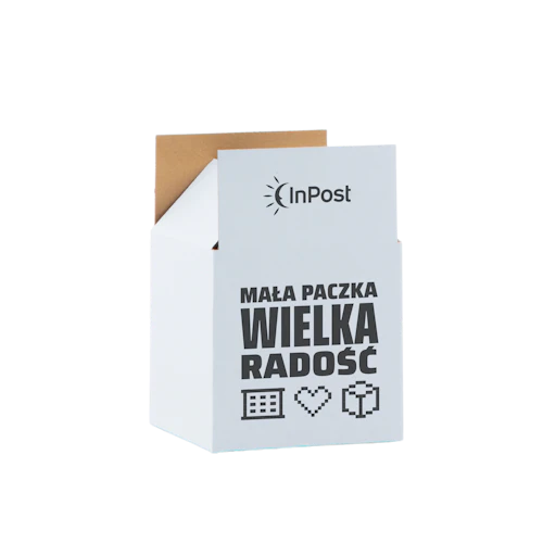 K45 Karton wysyłkowy 15×15×15cm Biały personalizowany