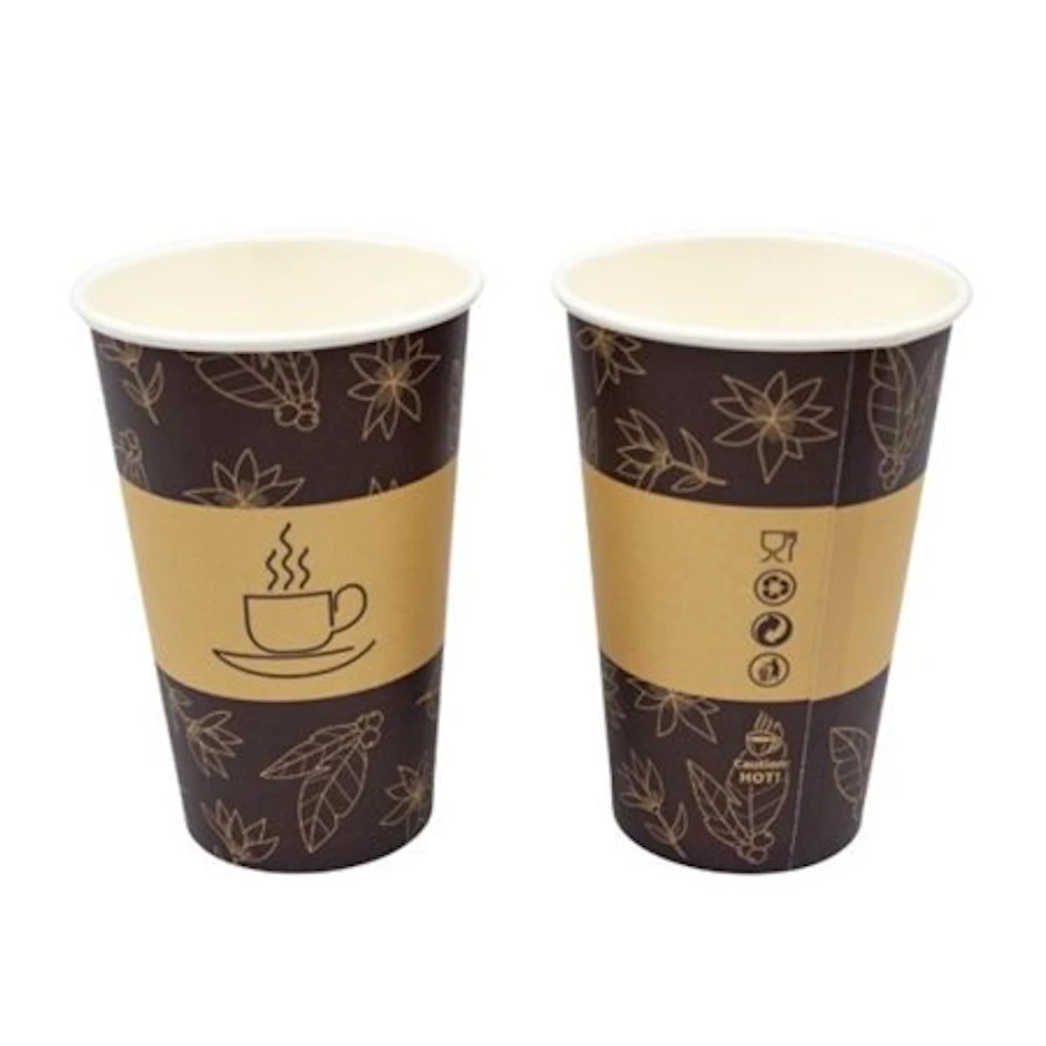 Vaso de papel 400 ml, diámetro 90 mm 1