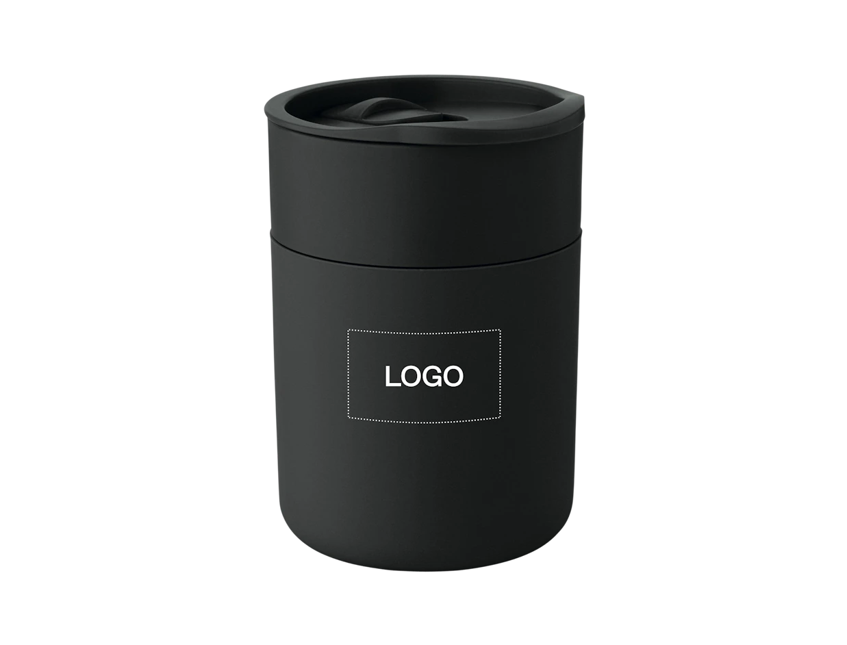 Tumbler con coperchio scorrevole 330 ml personalizzato 1