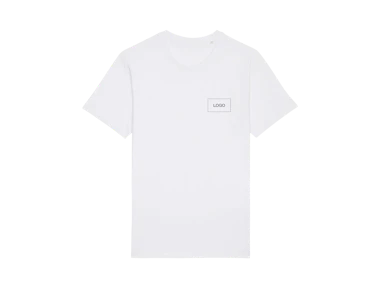 T-shirt unisexe en coton biologique léger personnalisé