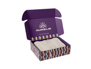 Caja de envío personalizable para sudadera