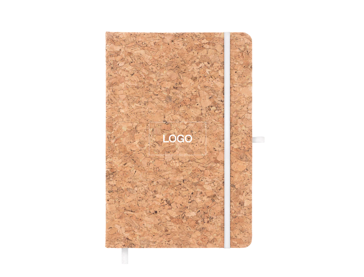 Quaderno A5 copertina rigida sughero personalizzato 1