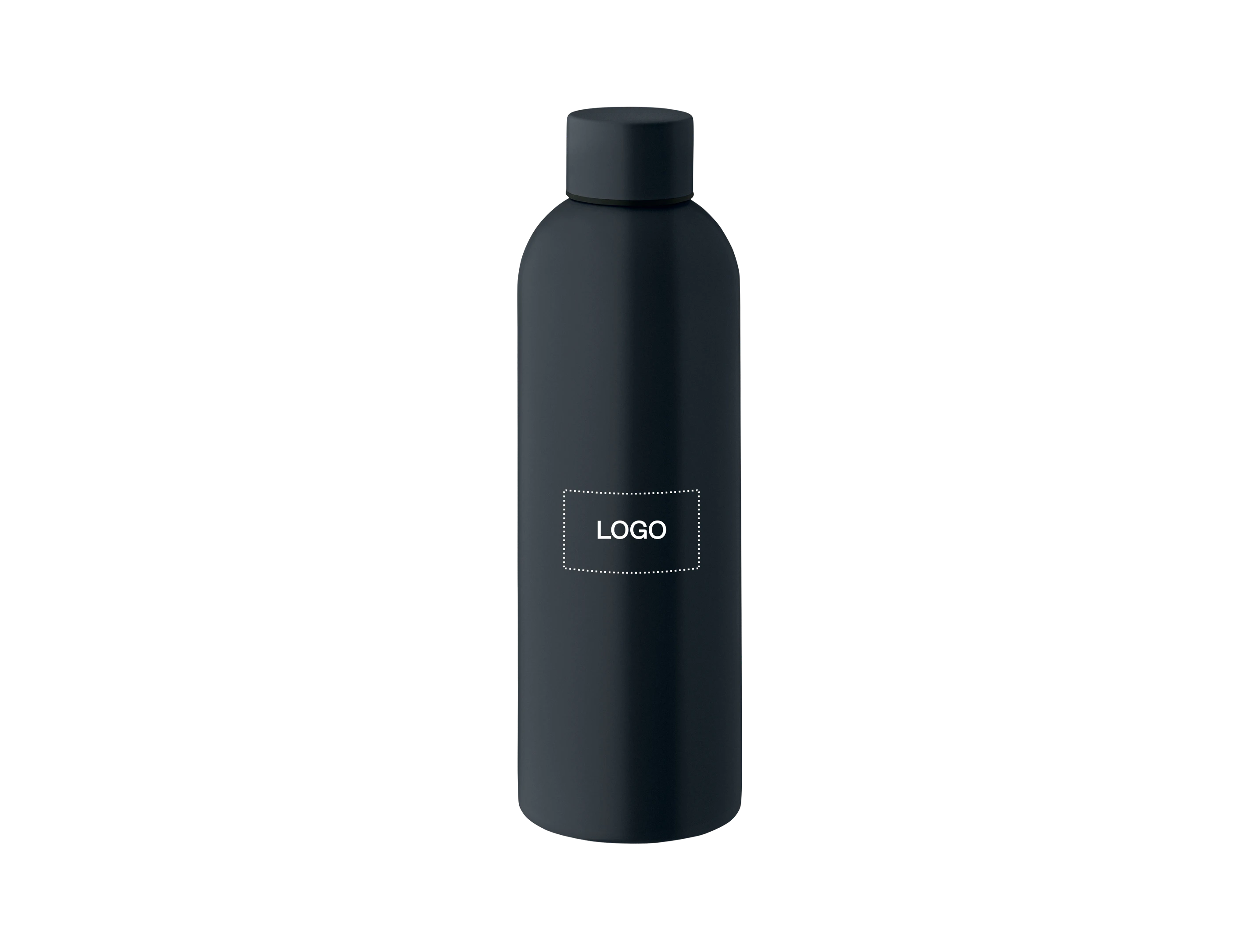 Bottiglia acciaio inox riciclato parete singola 750ml personalizzata