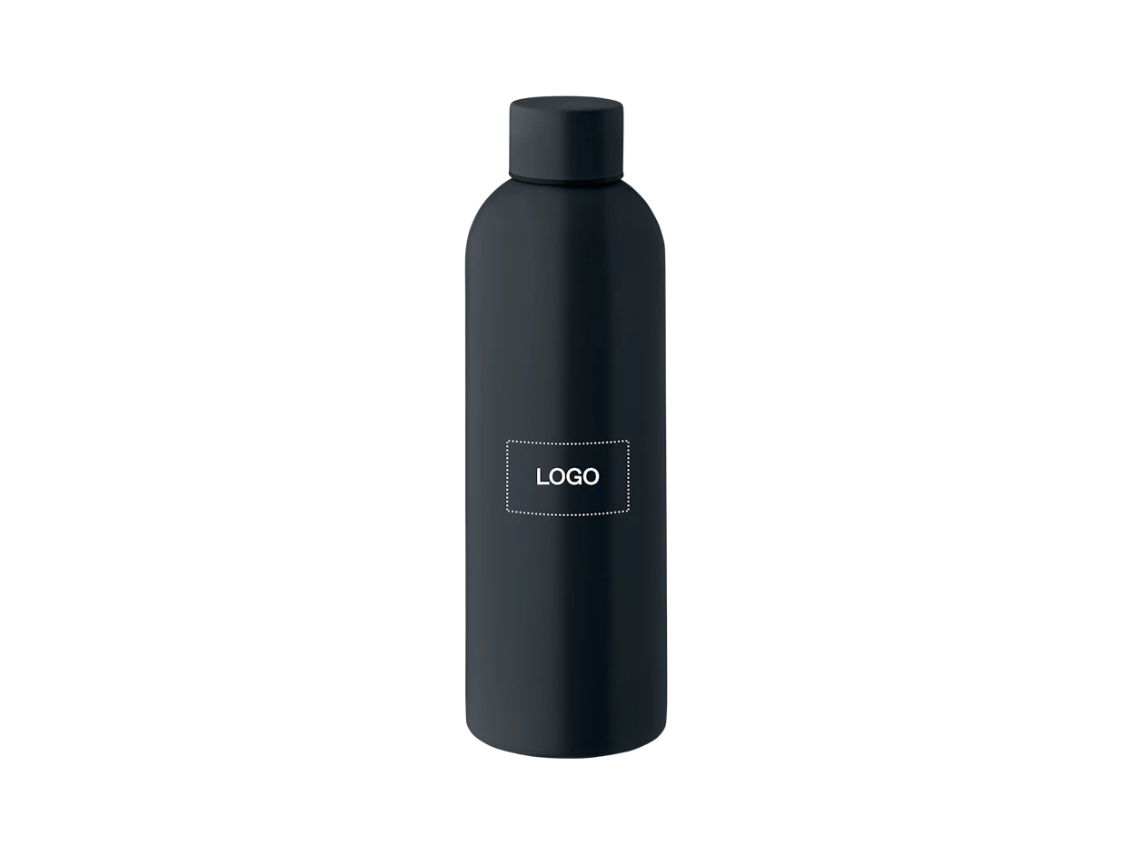 Bottiglia acciaio inox riciclato parete singola 750ml personalizzata 2