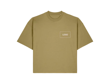 T-shirt unisexe en coton biologique de poids moyen personnalisé