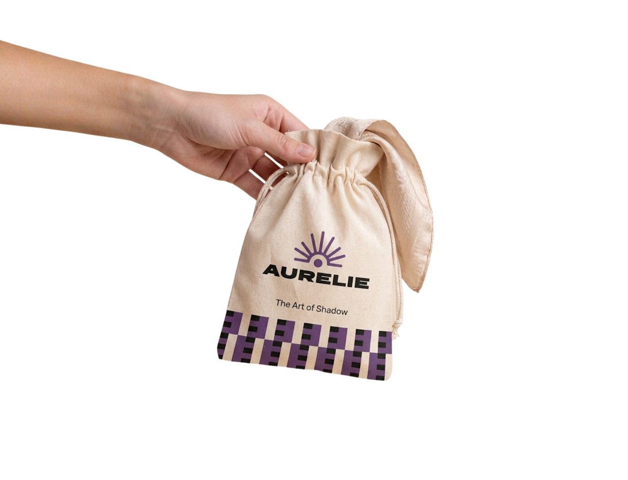 Pochon en mousseline personnalisable pour écharpes 2