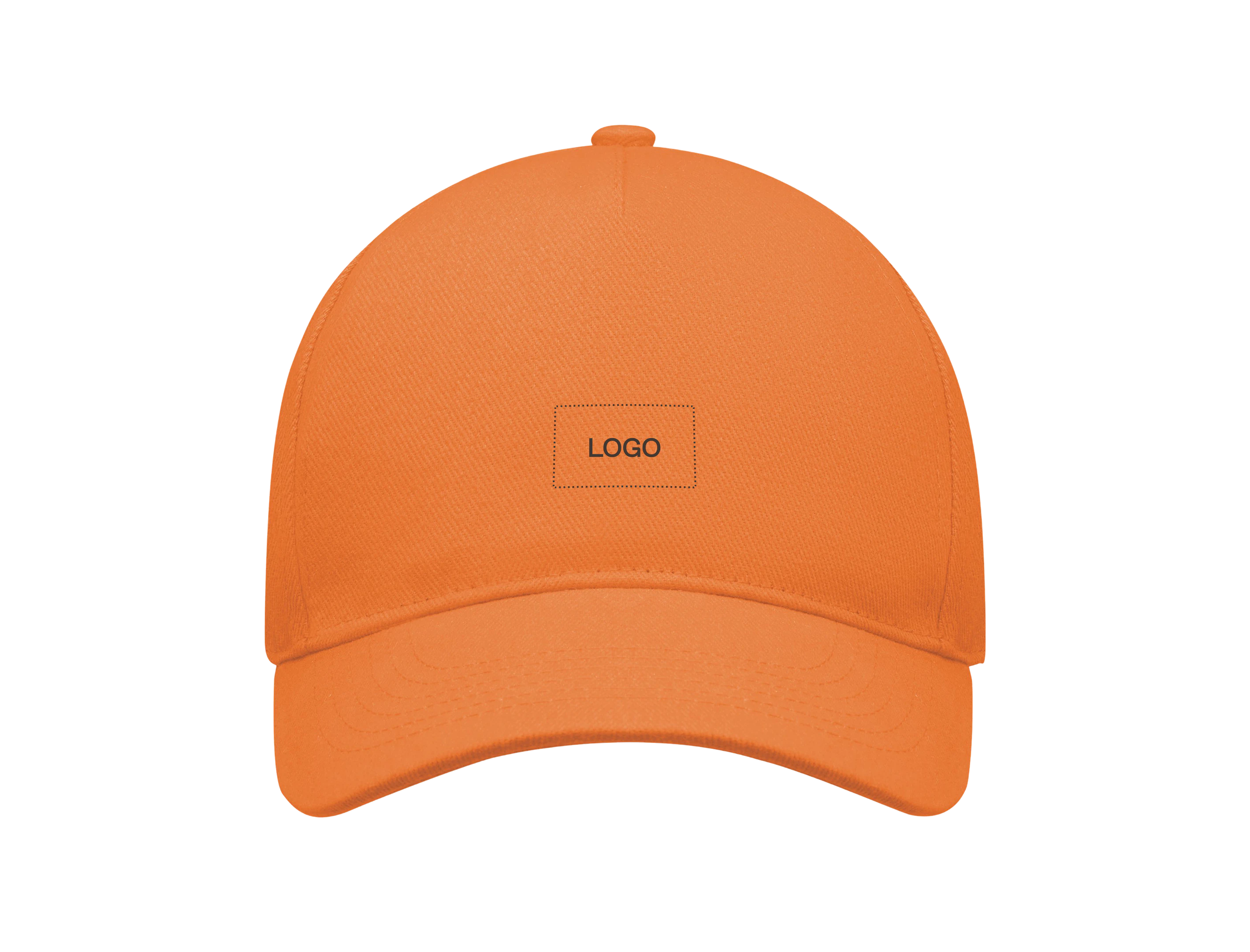 Custom 5-Panel Heavy Brushed Cotton Baseball Cap