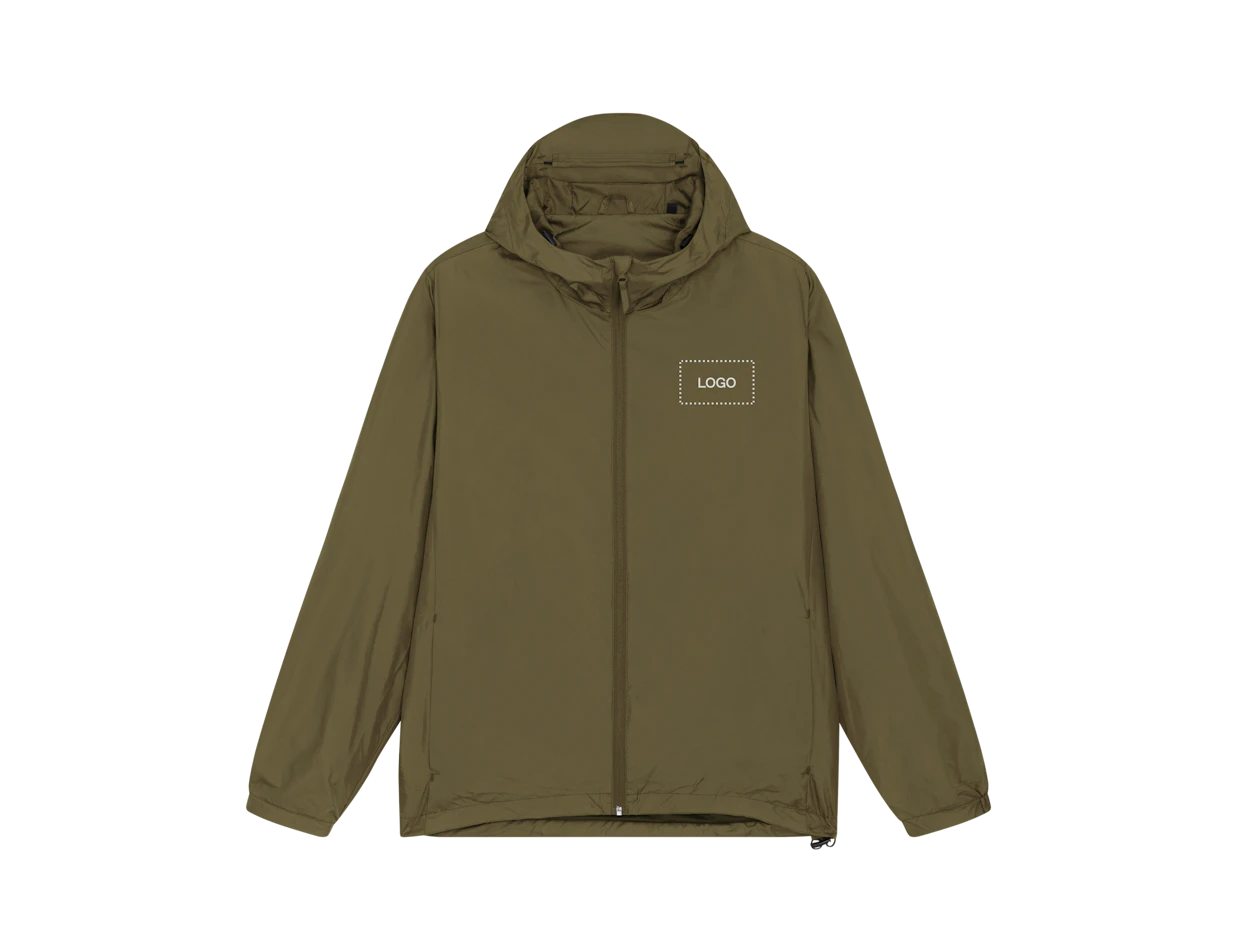 Individuelle Unisex Jacke mit durchgehendem Reißverschluss 1