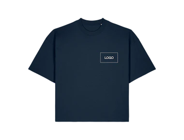 T-shirt unisexe en coton biologique de poids moyen personnalisé