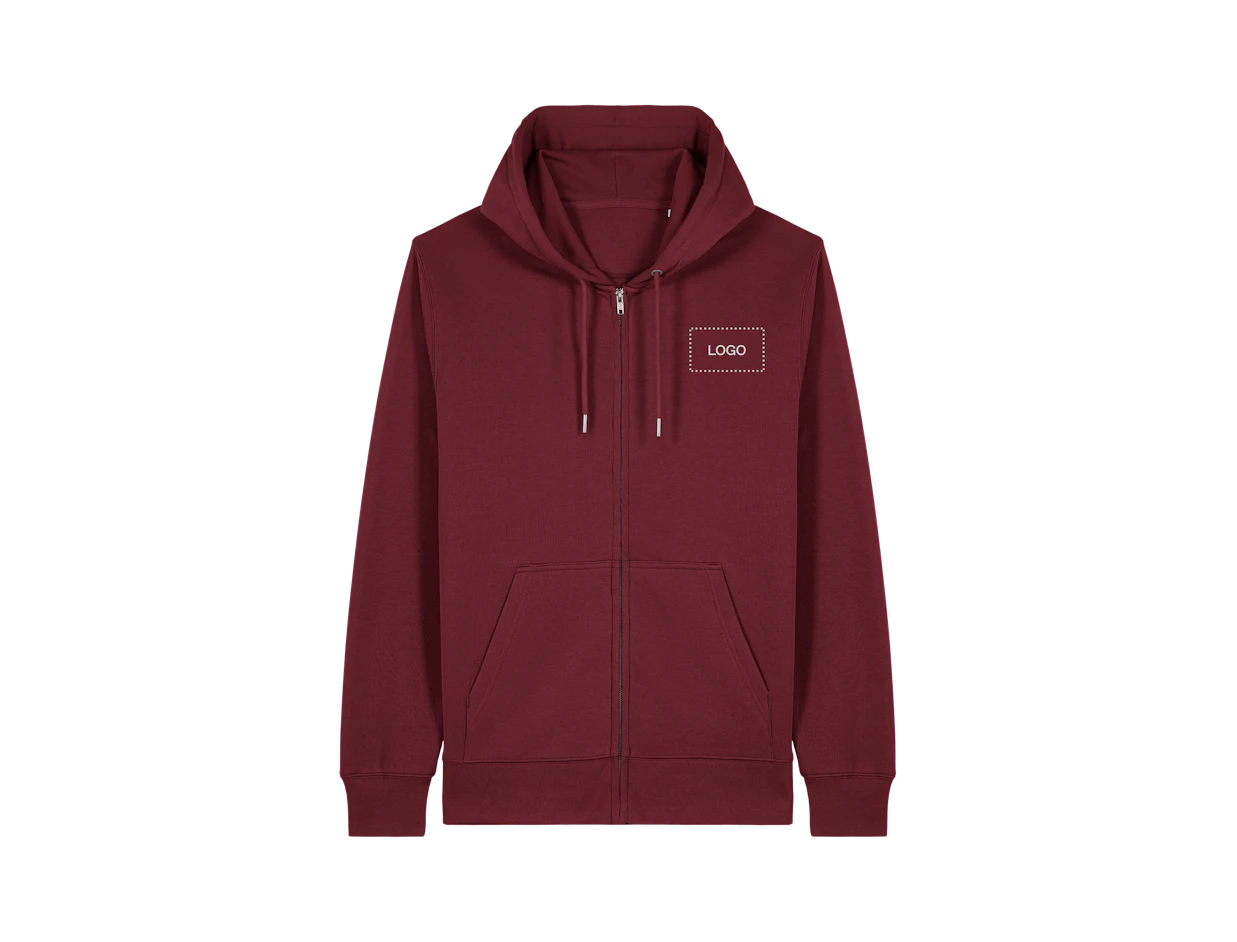 Individueller Unisex Hoodie aus Bio-Baumwolle im Washed-Look 1