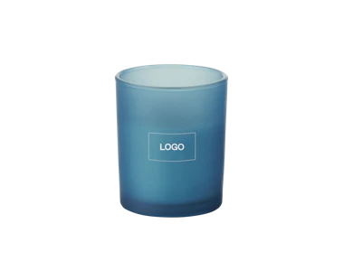 Individuelle Kerze aus pflanzlichem Wachs mit Holzdocht 80 g