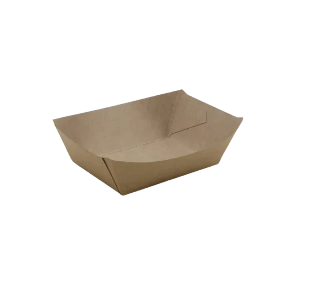 Vassoio in carta kraft "S" 1