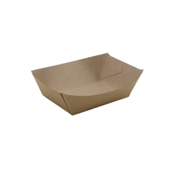 Vassoio in carta kraft "S"