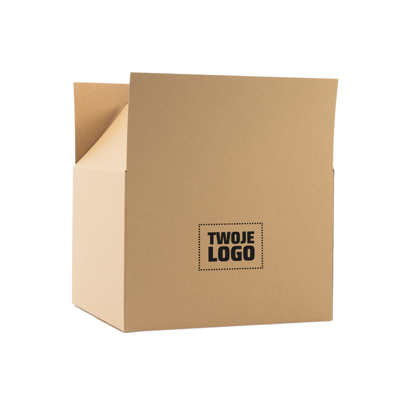 K150 Karton wysyłkowy 60×50×40cm Brązowy z logo