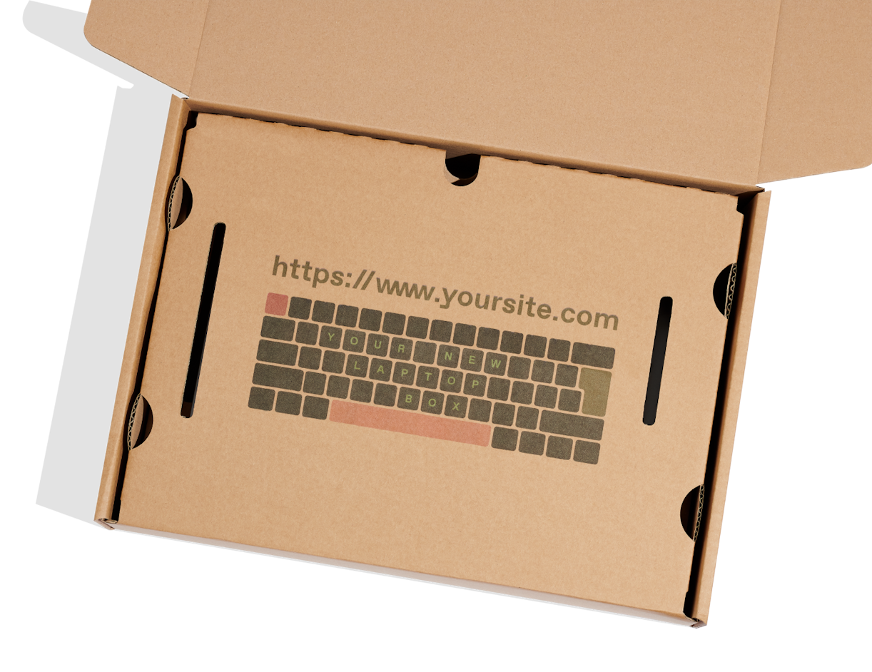 Custom Laptop Shipping Box 2