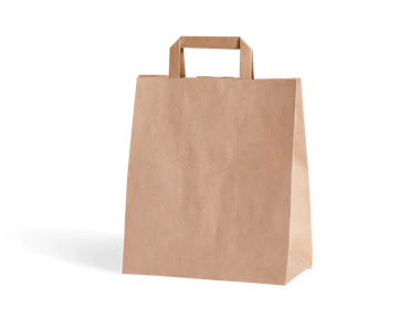 Brown paper bag 250x110x320 mm