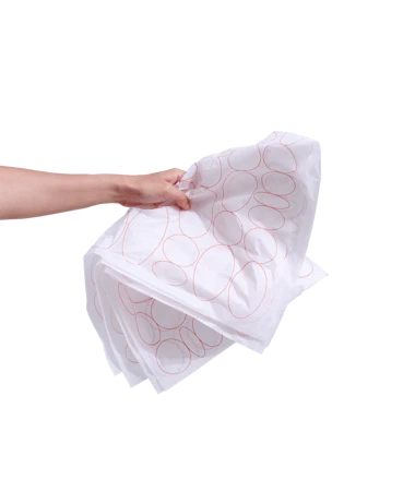 Papier de soie personnalisé pour emballer des objets publicitaires