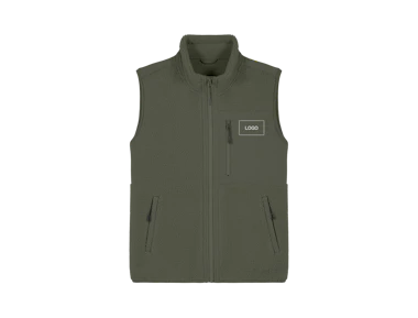 Individuelle Unisex Sherpa-Fleece-Weste