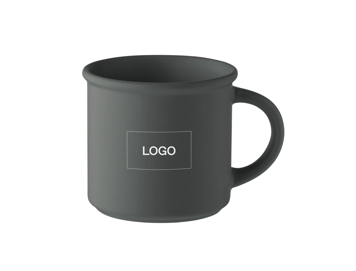 Tazza ceramica opaca 300ml personalizzata 1