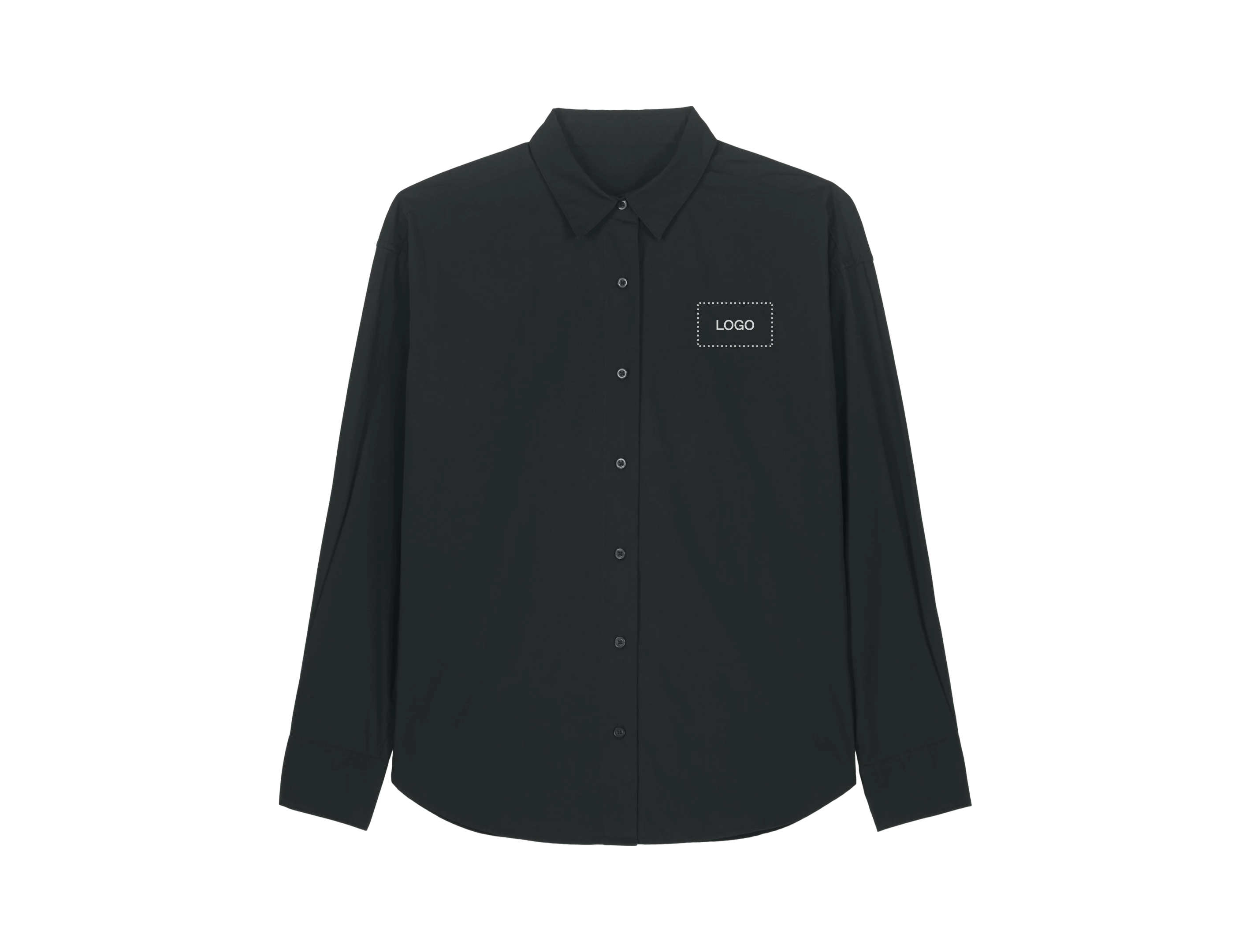 Custom Men Organic Cotton Point-Collar Shirt