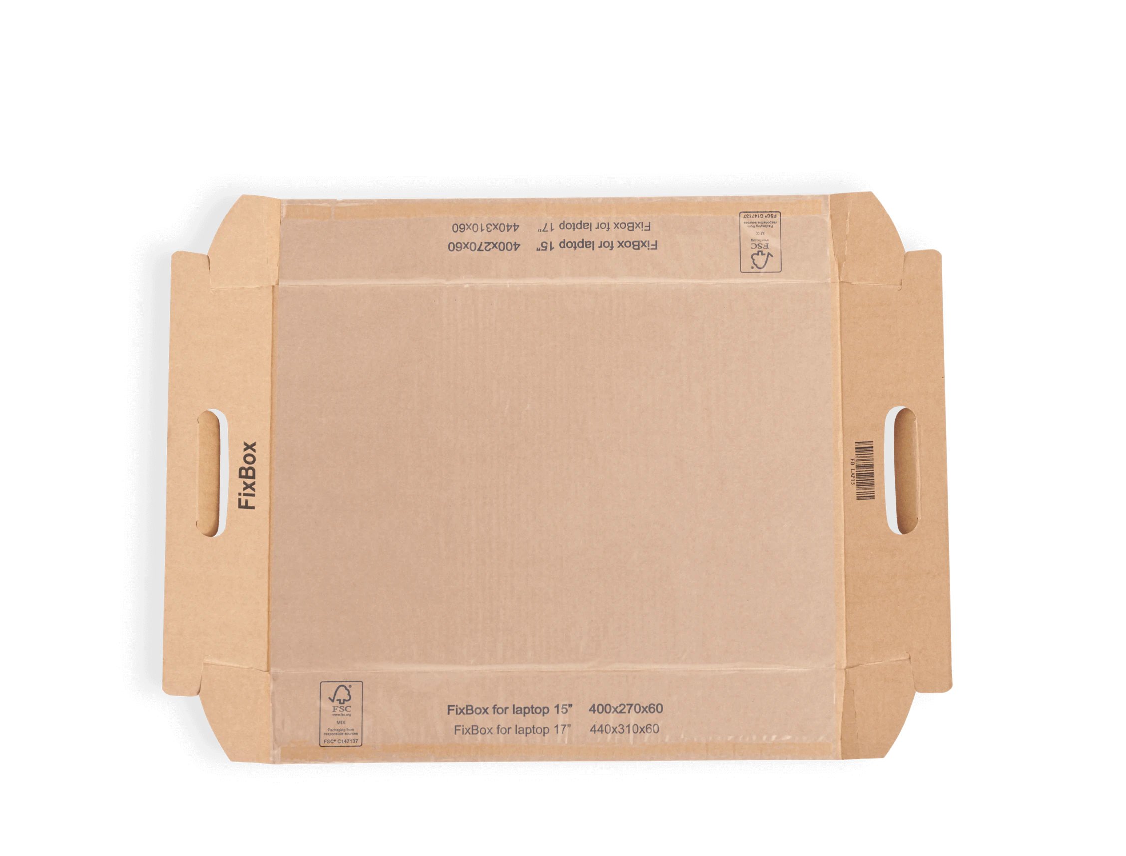 Plain Laptop Shipping Box