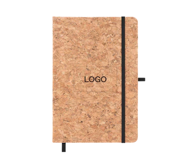 Individuelles A5 Notizbuch mit festem Kork-Einband