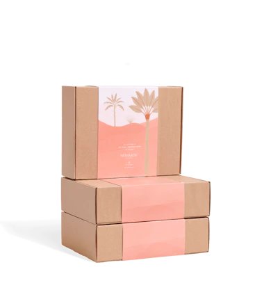 Caja de envío genérica con funda personalizable