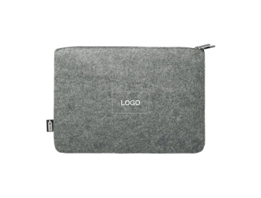Bedrukte vilten 14" laptop tas met rits