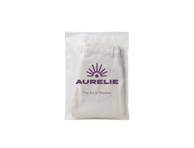 Custom Pants Frosted Ziplock Bag