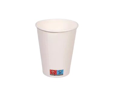 Paper cup, 1-layer, white, 500 ml