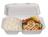 Menubox dos cuerpos pulpa de caña 250x165x65 mm 1