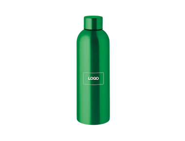 Individuelle einwandige Flasche aus recyceltem Edelstahl 750 ml