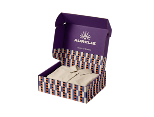 Caja postal personalizable para camisa