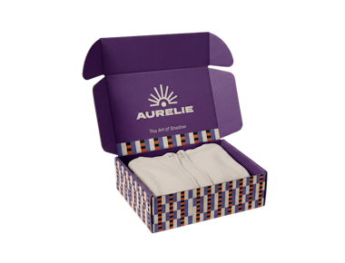 Caja de envío personalizable para sudadera