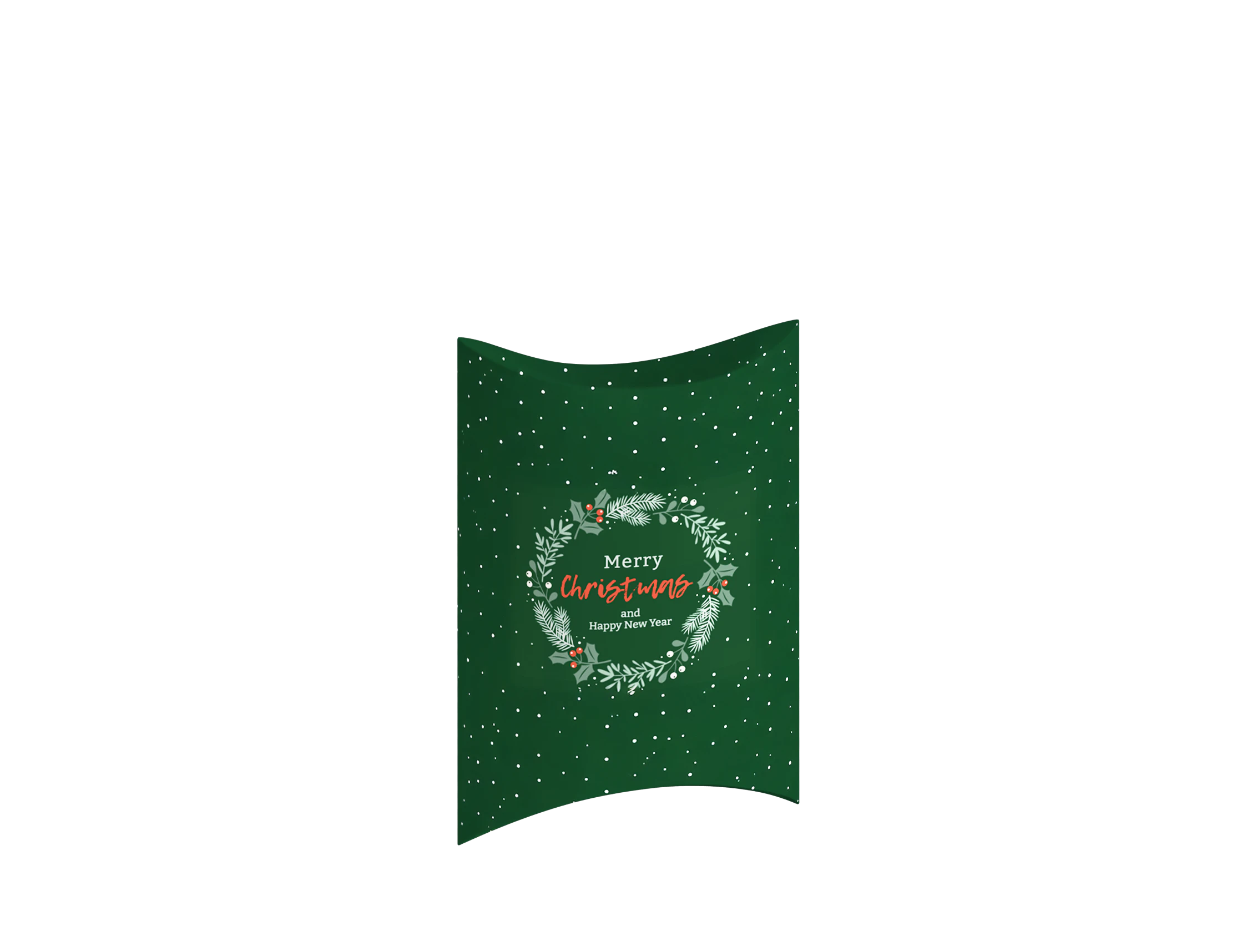 Custom Christmas Gift Pillow Box