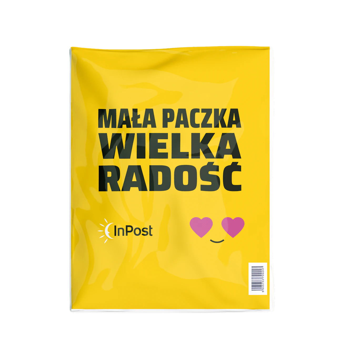 F1 Foliopak mały 295x400 mm, logo InPost
