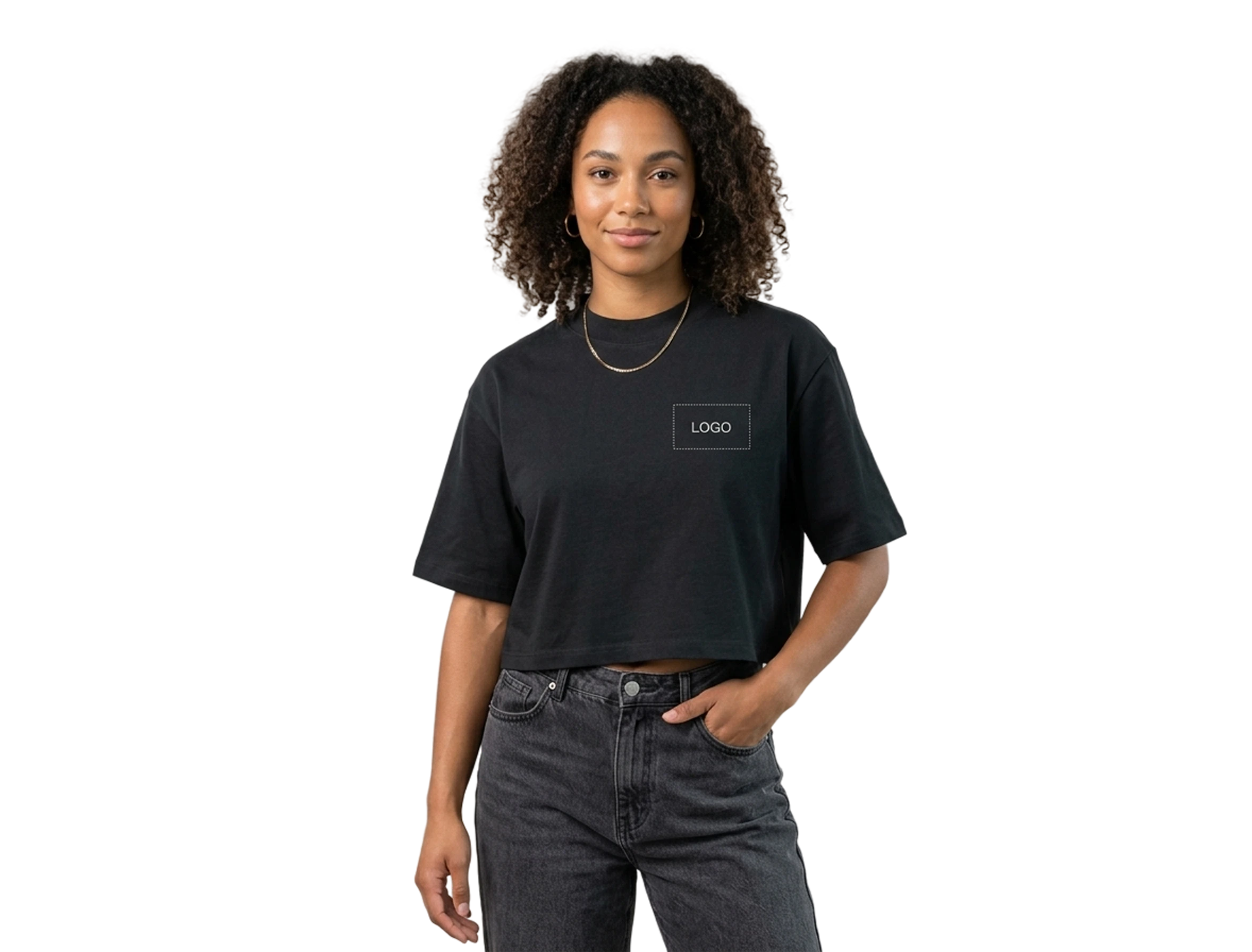 Custom Women Heavyweight Recycled Cotton T-Shirt