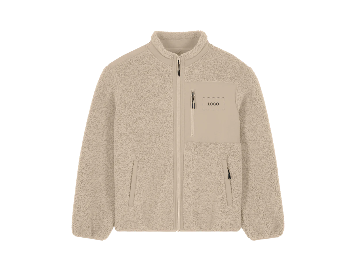 Individueller Unisex Sherpa-Fleece 1