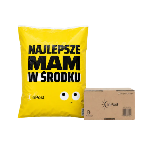 Zestaw 12 - F3 foliopak duży 450 × 550 mm 100 szt. + B1 pudełko na zatrzask z automatycznym dnem 25 szt.