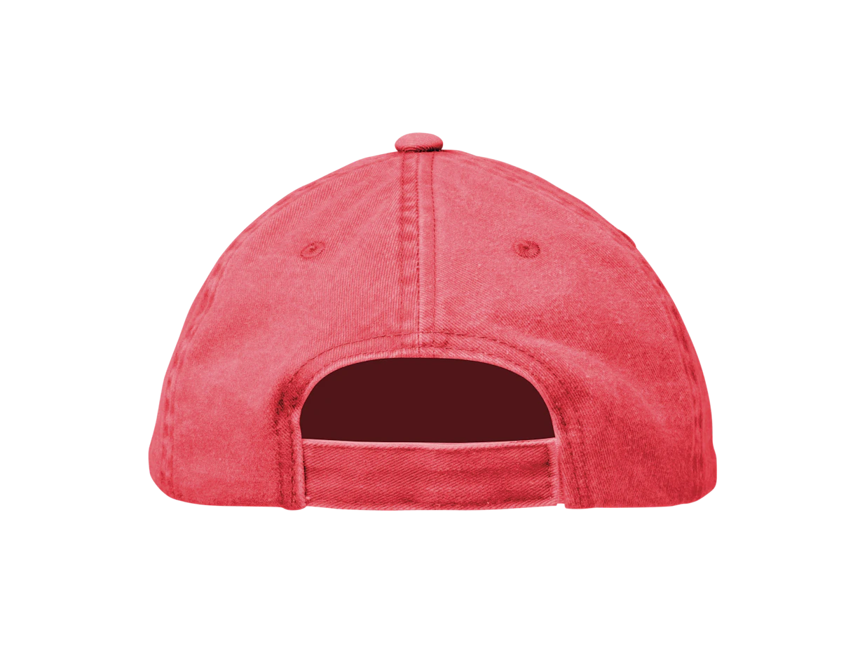 Individuelle 6-Panel Baseballkappe aus gewaschener Baumwolle 16
