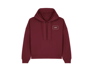 Individueller Damen Hoodie aus Bio-Baumwolle