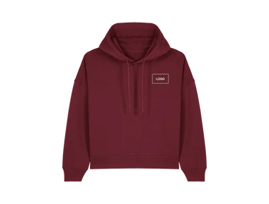 Individueller Damen Hoodie aus Bio-Baumwolle